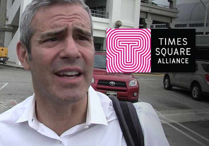 Andy Cohen Times Square Alliance Fires Back Pours Water On His NYE Umbrella Rant