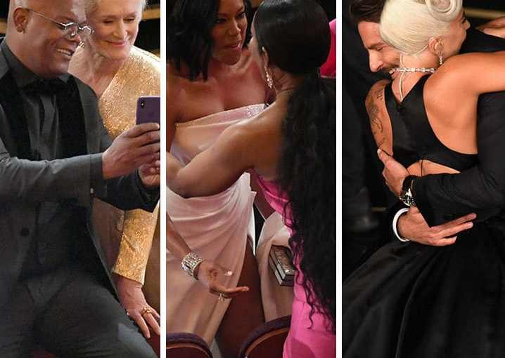 91st Academy Awards No Host, No Problem … Presenters & Nominees Mingle Behind the Scenes